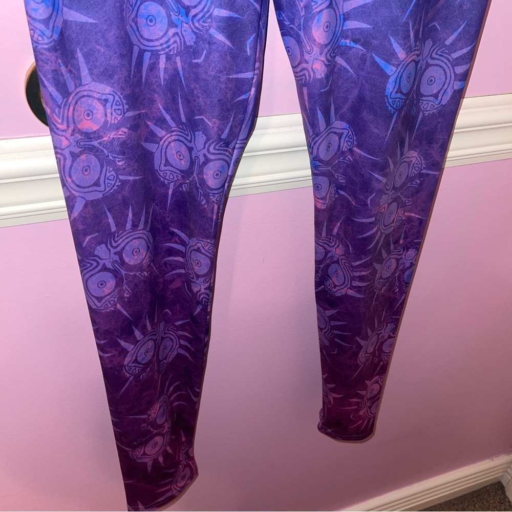 RARE Blackmilk legend of Zelda majoras mask leggings fairy cottage Fairycore - Picture 5 of 6